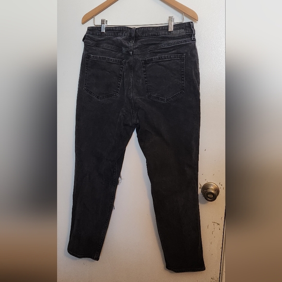 Hollister Black Relaxed Jeans Classic Denim Style - Picture 5 of 6